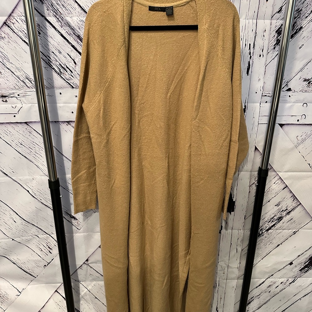 RDI Tan Knit Cardigan